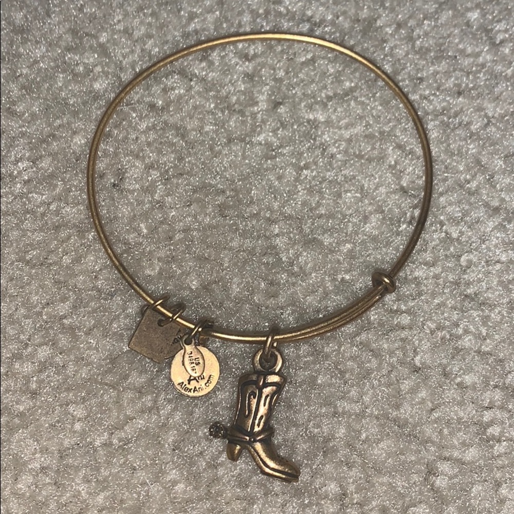 Alex and Ani Cowboy Boot Bracelet